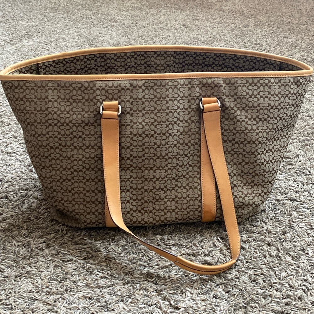 Coach weekend tote bag